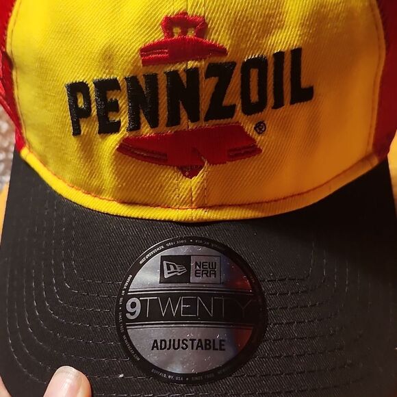New Era 9Twenty Nascar Joey Logano Pennzoil Trucker Snapback Hat - New - Picture 2 of 9